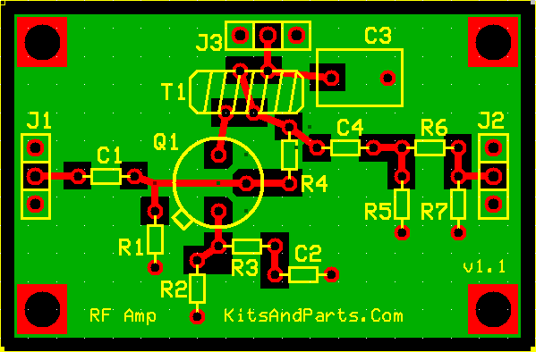 KIT Universal Wideband RF Amplifier 20 dBm